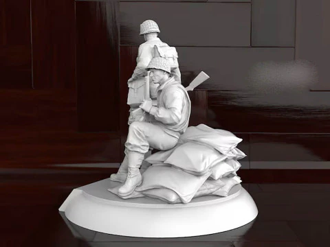 Company Of Heroes Ready To Print 3D Print Model
