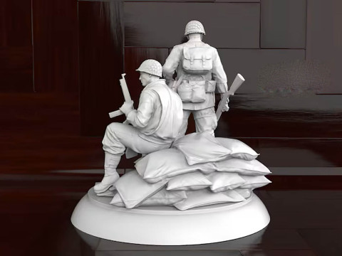 Company Of Heroes Ready To Print 3D 打印模型