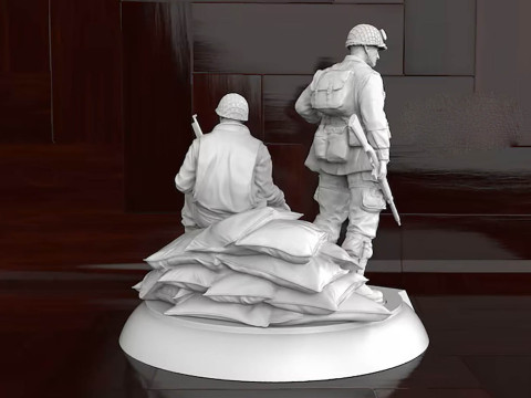 Company Of Heroes Ready To Print 3D 打印模型