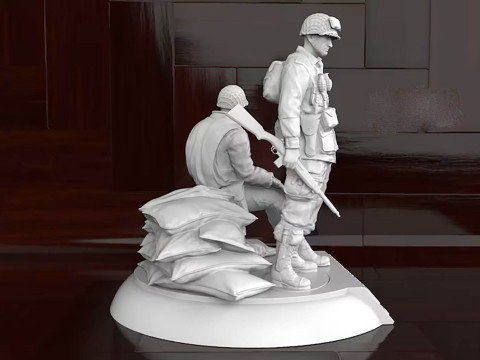 Company Of Heroes Ready To Print 3D 打印模型