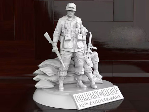 Company Of Heroes Ready To Print 3D 打印模型