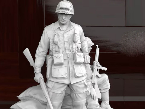Company Of Heroes Ready To Print 3D 打印模型