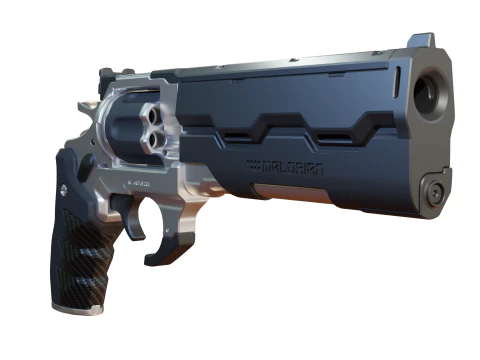 Revolver d'ouverture prêt à imprimer Modèles 3D en vedette