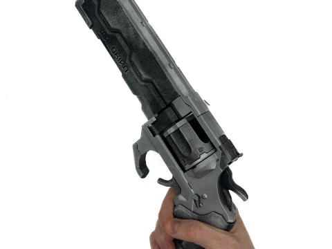 Overture Revolver Ready To Print 3D Print Model