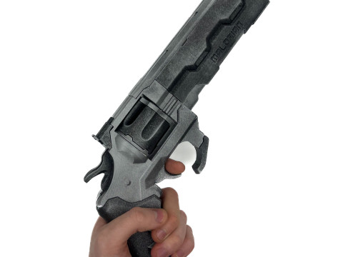Overture Revolver Ready To Print 3D Baskı Modeli
