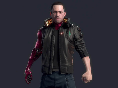 Night City Dreamer Cyberpunk 2077 Ready To Print 3D प्रिंट मॉडल