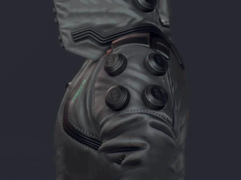 Night City Dreamer Cyberpunk 2077 3D Print Model