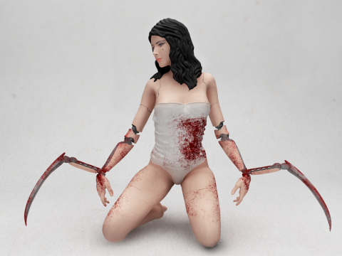 Girl Figure Ready To Print 3D प्रिंट मॉडल