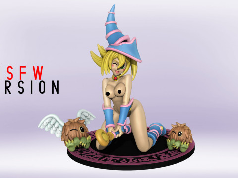 Dark Magician Girl Ready To Print Modelo de Impressão 3D