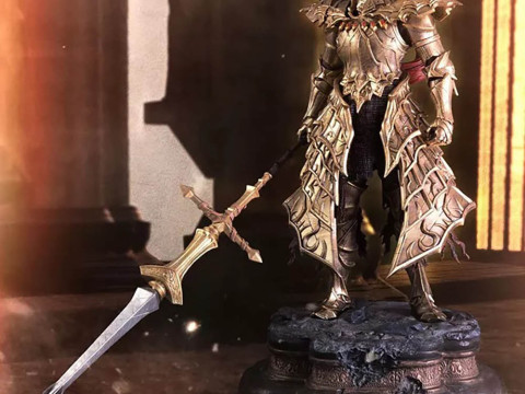 Dragon Slayer Ornstein - Dark Souls Ready To Print 3Dプリントモデル