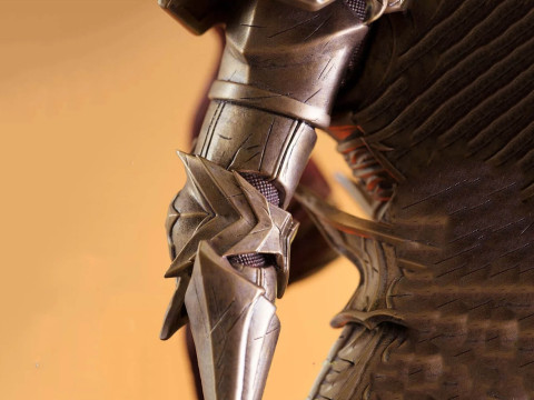 Dragon Slayer Ornstein - Dark Souls Ready To Print 3Dプリントモデル