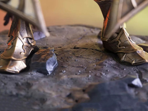 Dragon Slayer Ornstein - Dark Souls Ready To Print 3Dプリントモデル