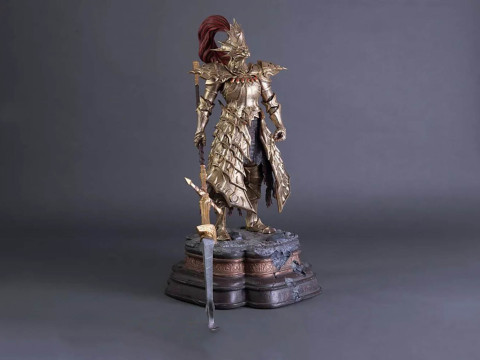 Dragon Slayer Ornstein - Dark Souls Ready To Print 3Dプリントモデル