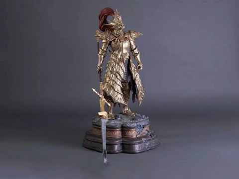 Dragon Slayer Ornstein - Dark Souls Ready To Print 3D Print Model