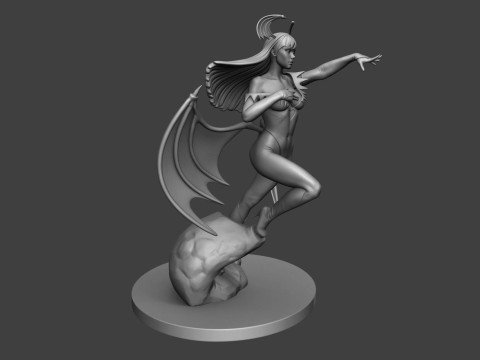 Darkstalkers Morrigan Ready To Print 3D 프린트 모델