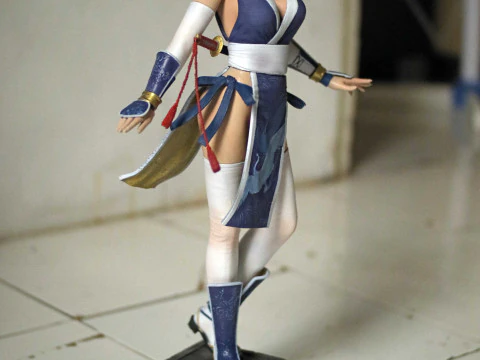 3D-фигурки Касуми Dead Or Alive, готовые к печати 3D Принт Модель