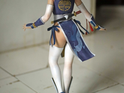 Kasumi Dead Or Alive 3D Figuries Ready To Print 3D-printmodel