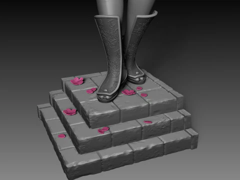 Kasumi Dead Or Alive 3D Print Model