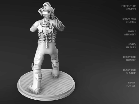 Deadspace 3D Figuries Ready To Print Modelo de impresión 3D
