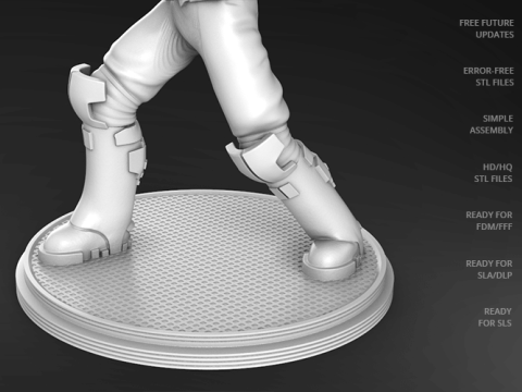 Deadspace 3D Figuries Ready To Print Model Cetak 3D