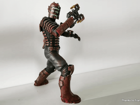 Deadspace 3D Figuries Ready To Print Model Cetak 3D