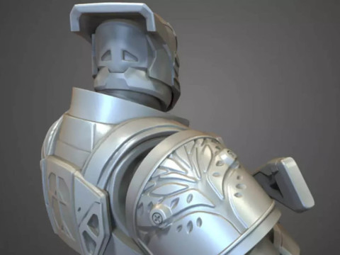 Lord Saladin 3D Figuries Ready To Print Model Cetak 3D