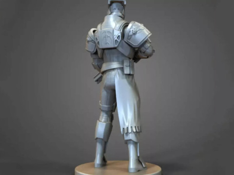 Lord Saladin 3D Figuries Ready To Print Model Cetak 3D