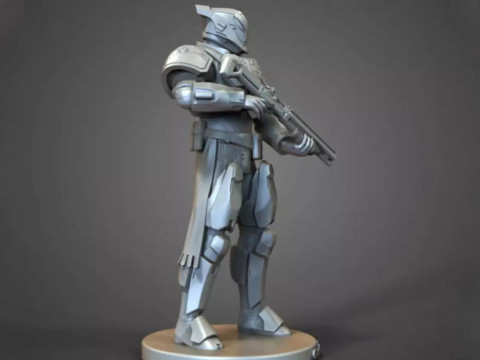 Lord Saladin 3D Figuries Ready To Print Model Cetak 3D