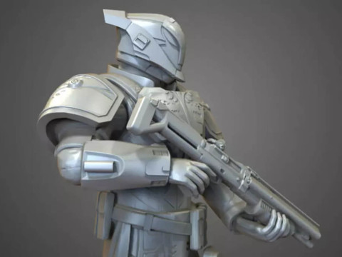 Lord Saladin 3D Figuries Ready To Print Model Cetak 3D