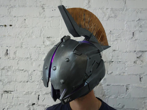 Elmo di Saint-14 figurine 3D pronte per la stampa Modello di stampa 3D