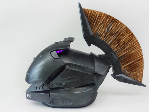 Elmo di Saint-14 figurine 3D pronte per la stampa Modello di stampa 3D