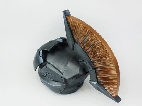 Elmo di Saint-14 figurine 3D pronte per la stampa Modello di stampa 3D