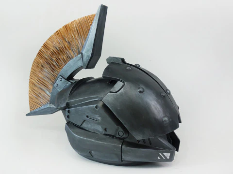 Elmo di Saint-14 figurine 3D pronte per la stampa Modello di stampa 3D