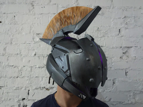 Elmo di Saint-14 figurine 3D pronte per la stampa Modello di stampa 3D