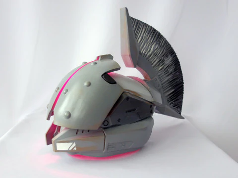 Elmo di Saint-14 figurine 3D pronte per la stampa Modello di stampa 3D