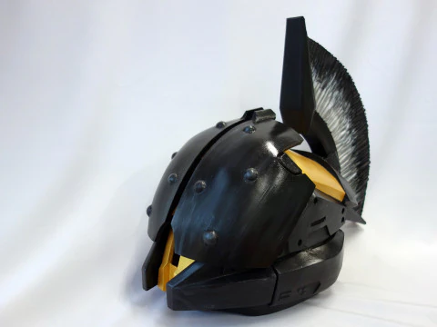 Elmo di Saint-14 figurine 3D pronte per la stampa Modello di stampa 3D