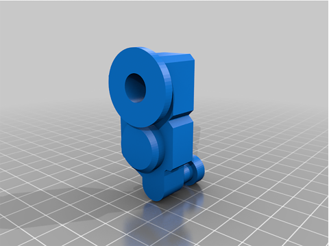 Ace of Spades Hand Cannon Ready To Print 3D 프린트 모델