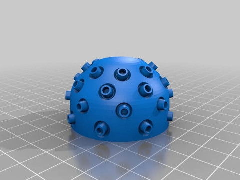 Sunshot Red Dwarf Ornament Hand Canon Ready To Print 3D 프린트 모델