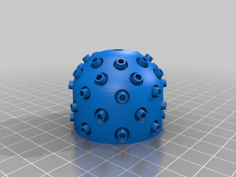 Sunshot Red Dwarf Ornament Hand Canon Ready To Print 3D Print Model