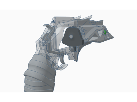 Thorn Hand Canon Ready To Print 3D Print Model