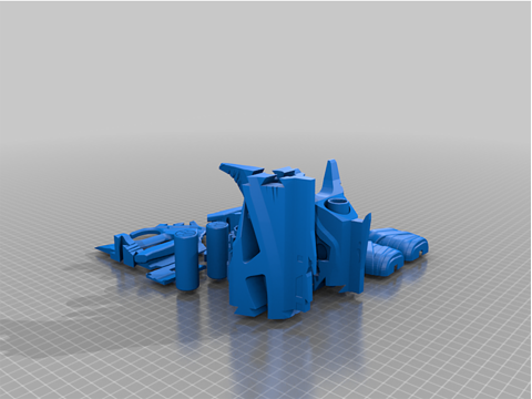 Thorn Hand Canon Ready To Print 3D Print Model
