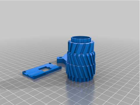 Thorn Hand Canon Ready To Print 3D Print Model