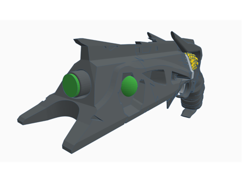 Thorn Hand Canon Ready To Print 3D Print Model