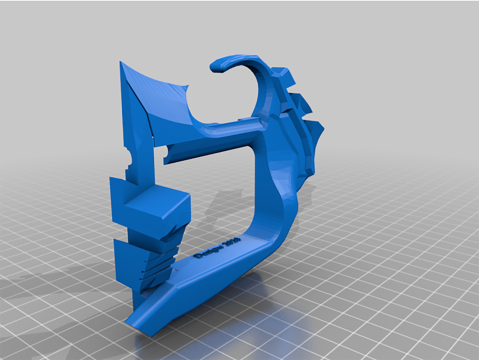 Thorn Hand Canon Ready To Print 3D Print Model