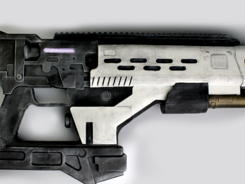 Conduit F3 Fusion Rifle Ready To Print 3D Print Model