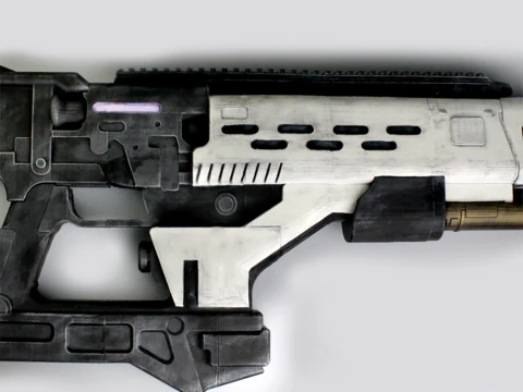 Conduit F3 Fusion Rifle Ready To Print 3D Print Model