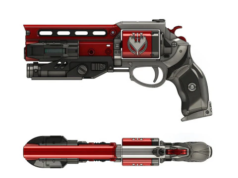 Not Forgotten Hand Canon Ready To Print 3D Print Model