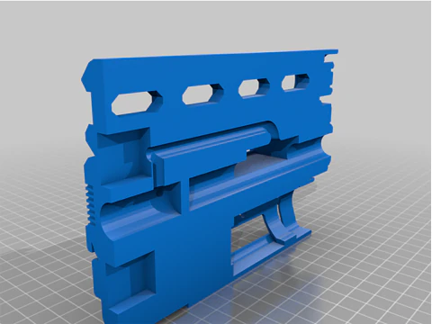 Not Forgotten Hand Canon Ready To Print 3D Print Model