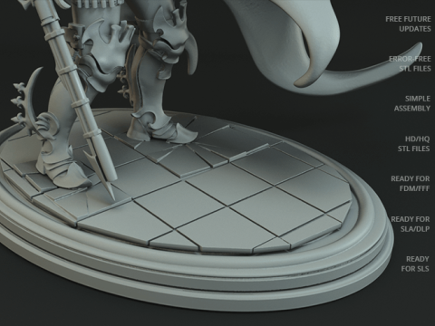 Devil Hunter Ready To Print 3D 打印模型