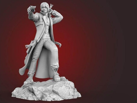 David May Cry Ready To Print 3D Print Model